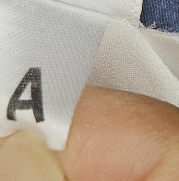 LOFT Orange Blue Flutter Sleeve Sundress - Picture 9 of 10